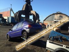 Remorquage auto sur la voie publique sur place